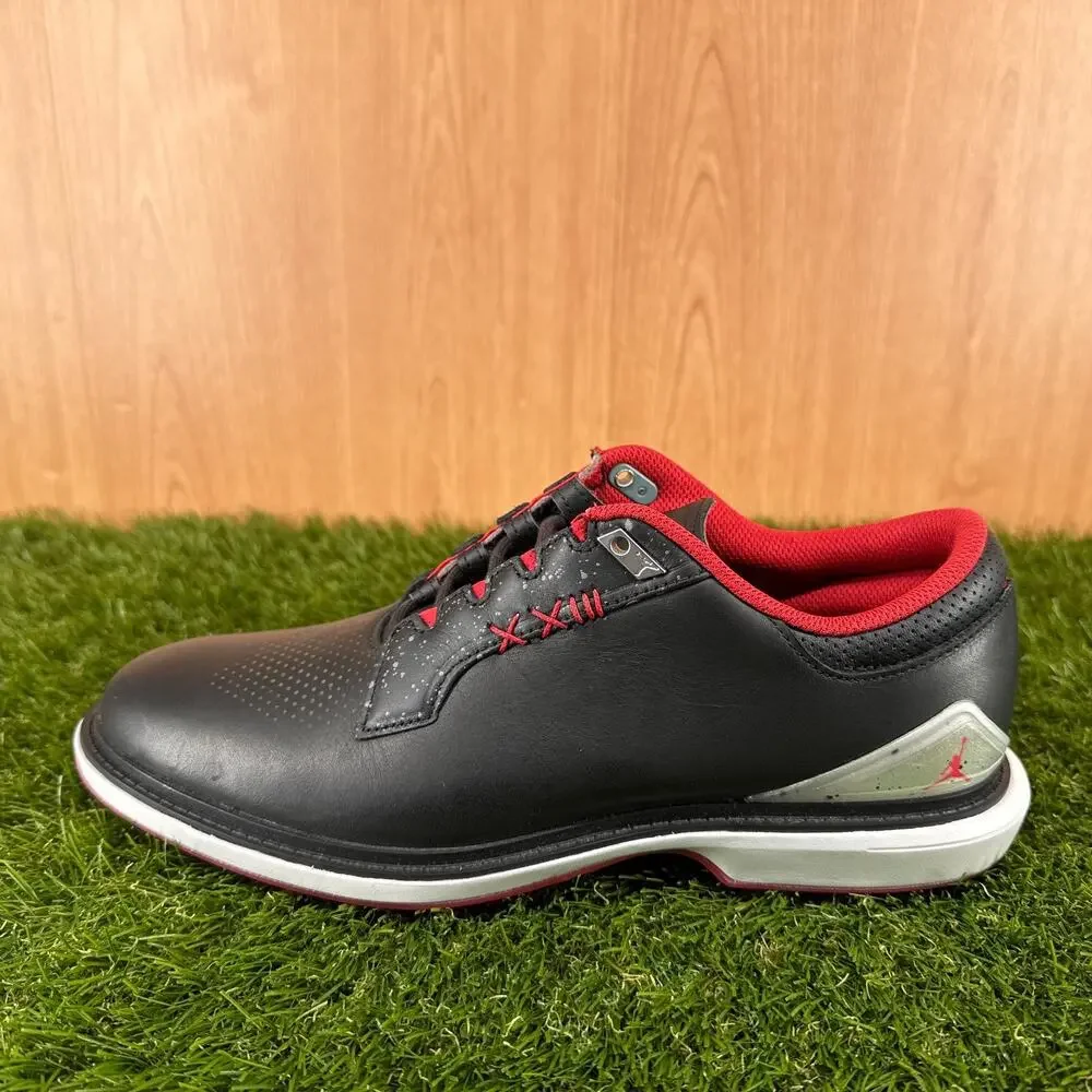 Jordan ADG 5 Black Fire Red Golf Shoes FQ6642-001 Men's Size 9